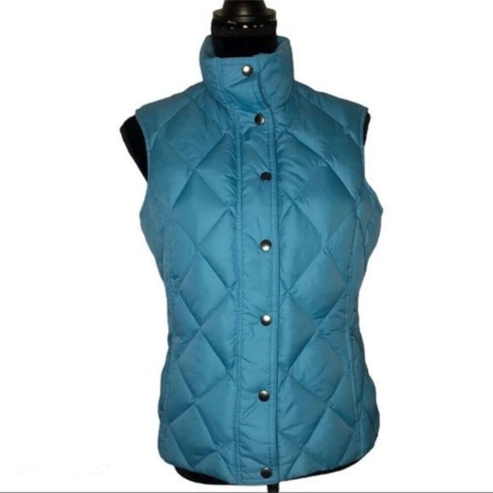 Land's End Blue Winter Vest Size Xs